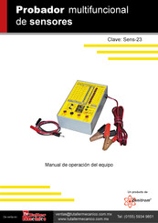 Tu Taller Mecanico Sens-23 Manual De Operación