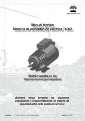 Mozelt T4002 Manual Tecnico