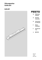 Festo ELFA-RF Instrucciones De Utilizacion