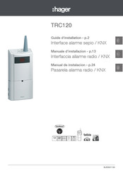 hager TRC120 Manual De Instalación