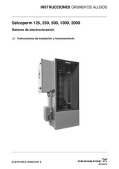 GRUNDFOS ALLDOS Selcoperm 125 Instrucciones De Instalación Y Funcionamiento