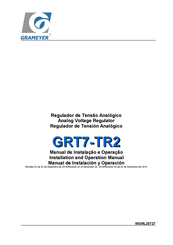 Grameyer GRT7-TR2 Manual De Instalación Y Operación