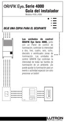 Lutron Grafik Eye 4100 Guia Del Instalador