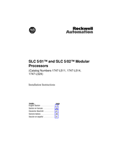 Rockwell Automation Allen-Bradley SLC 5/02 Instrucciones De Instalación