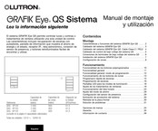 Lutron Grafik Eye QS Manual De Montaje Y Utilización