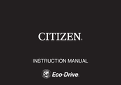 Citizen eco-drive e068 Manual De Instrucciones