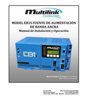 Multilink EB1s Manual De Instalación Y Operación