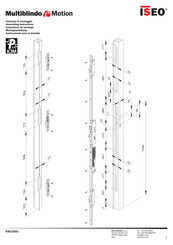 ISEO Multiblindo EMotion KW13591 Instrucciones Para El Montaje