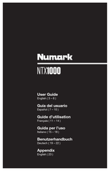 Numark NTX1000 Guia Del Usuario