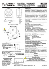 System Sensor WSO-WW-RF Instrucciones De Instalación