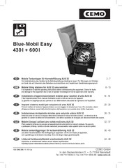 CEMO Blue-Mobil Easy 430 l Manual De Instrucciones