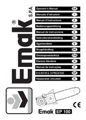 EMAK EP 100 Manual De Instrucciones