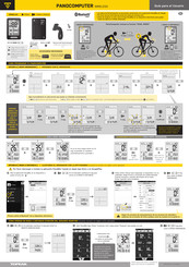 Topeak PANOCOMPUTER Guía Para El Usuario