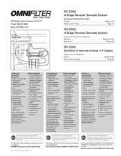 Omnifilter RO-2050 Instrucciones Para La Instalación