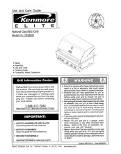 KENMORE ELITE 141.17638900 Guía De Uso Y Cuidado