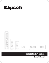 Klipsch Gallery Serie Manual Del Propietário