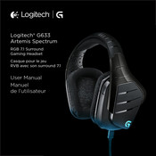 Logitech G633 Artemis Spectrum Manual Del Usario