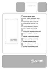 Beretta Junior 24 C.S.I. Instrucciones De Instalacion Y Uso