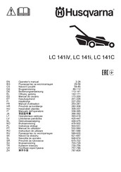 Husqvarna LC 141iV Manual De Usuario