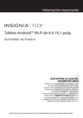 Insignia FLEX NS-P16AT10 Información Importante