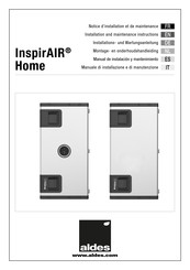 aldes InspirAIR Home Serie Manual De Instalación Y Mantenimiento