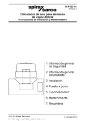 Spirax Sarco AVC32 Instrucciones De Instalación Y Mantenimiento