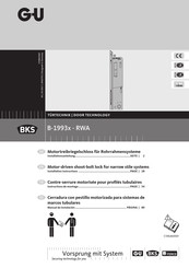 G-U BKS B-1993x-RWA Manual De Instalación