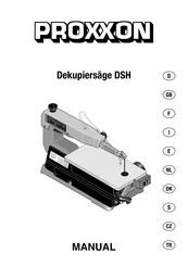 Proxxon DSH Manual De Instrucciones