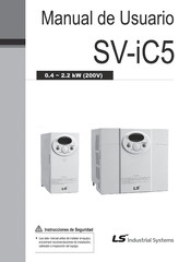 LS Industrial Systems SV 008 iC5 Manual De Usuario