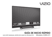 Vizio E28h-C1 Guia De Inicio Rapido