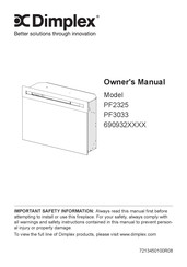 Dimplex PF2325 El Manual Del Propietario