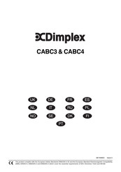 Dimplex CABC4 Manual De Instrucciones