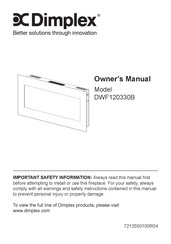 Dimplex DWF120330B El Manual Del Propietario