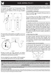 Alcad PS-011 Guía Rápida De Inicio