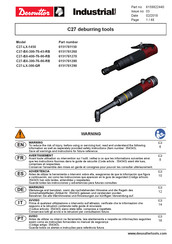 Desoutter C27-BX-400-T6-90-RB Manual De Instrucciones