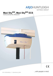 GETINGE GROUP Arjohuntleigh Maxi Sky 600 ECS Instrucciones De Utilizacion