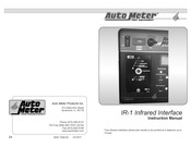 Auto Meter IR-1 Manual De Instrucciones