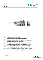 elobau 671 Serie Traducción Del Manual Original De Instrucciones