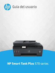 HP Smart Tank Plus 570 Serie Guia Del Usuario