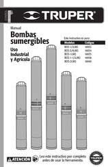 Truper BOS-3/4LM2 Manual De Instrucciones