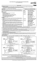 Leviton 32000 Serie Manual De Instalación