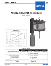 Binks AX260L-6 Manual De Servicio