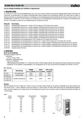 Niko 16-640-06 Manual De Instrucciones