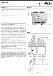 iNels SA3-022M Guia De Inicio Rapido