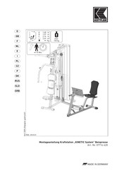 Kettler KINETIC System Instrucciones De Montaje