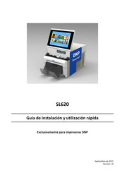 DNP SnapLab+ SL620 Guía De Instalación Y Utilización Rápida