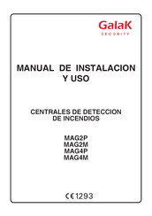 GalaK SECURITY MAG4P Manual De Instalacion Y Uso