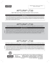 MSA APTURA LT30 Instrucciones De Usuario