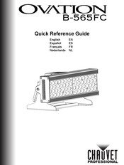 Chauvet Professional OVATION B-565FC Guía De Referencia Rápida