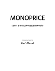 Monoprice PID 30735 Manual De Usuario